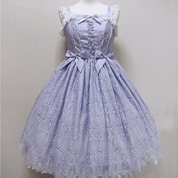 Angelicpretty Dresses & Skirts - Angelic pretty Lolita Lavender Lace jsk